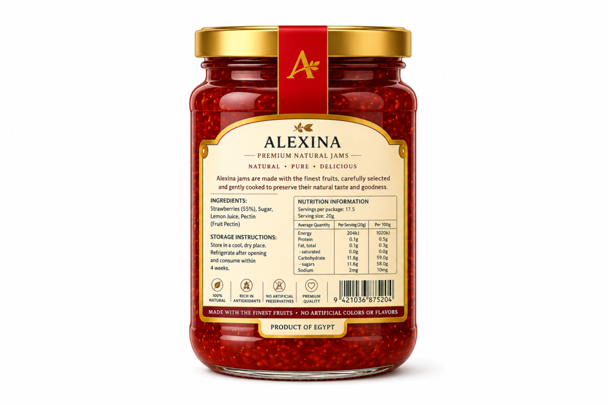 Alexina Foods Fruit Jam Exporter