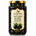 Premium Egyptian Black Olives in Glass Jar | Alexina Foods Exporter