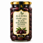 Premium Egyptian Kalamata Olives in Glass Jar | Alexina Foods Exporter