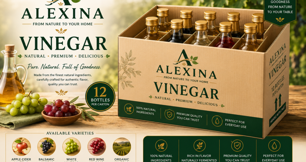 Alexina Foods Premium Egyptian Vinegar Exporter