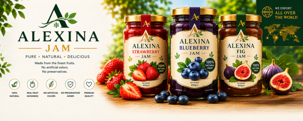 Alexina Foods Egyptian Jam Exporter