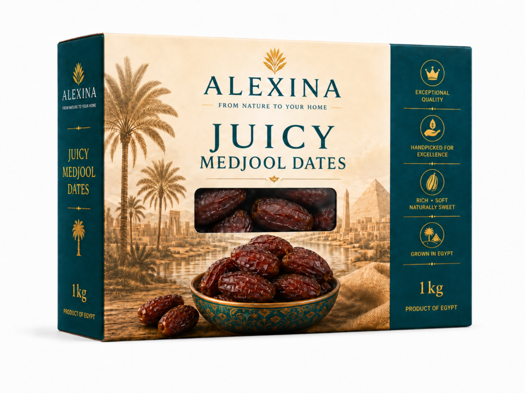 Egyptian Juicy Medjool Dates - Alexina Foods
