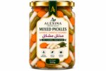 Premium Egyptian Mixed Pickles with Carrots, Turnip and Cucumber in Glass Jar | Alexina Foods Exporter