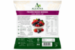 Premium Egyptian frozen mixed berries by Alexina Foods, packed for wholesale, private label, food service, and worldwide export.