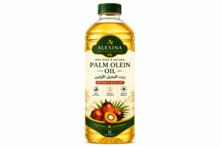 Alexina Premium Palm Olein Oil from Egypt – High-quality refined cooking oil for frying, wholesale supply, and worldwide export