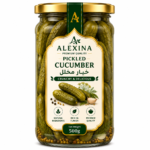 Premium Egyptian Pickled Cucumbers in Glass Jar | Alexina Foods Exporter
