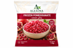 Premium Egyptian frozen pomegranate arils by Alexina Foods, packed for wholesale, private label, food service, and worldwide export.