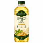 Alexina Premium Soybean Oil bottle made from high-quality refined soybean oil for cooking and frying