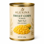 Alexina Foods Egyptian Canned Sweet Corn Exporter
