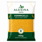 Alexina Premium Vermicelli Pasta made from high-quality durum wheat semolina, premium Egyptian pasta supplier and exporter for wholesale and bulk orders.