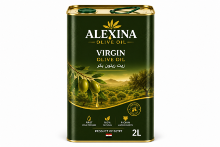 Premium Egyptian Virgin Olive Oil Tin | Alexina Foods Exporter