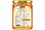 Alexina Premium Citrus Honey, pure natural honey with fresh citrus flavor and premium quality, Egyptian honey supplier and exporter for wholesale and bulk orders.