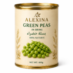 Alexina Foods Egyptian Canned Green Peas Exporter