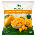Premium Egyptian frozen Owaisi mango by Alexina Foods, packed for wholesale, private label, food service, and worldwide export.
