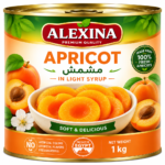 Premium Egyptian canned apricot by Alexina Foods for wholesale, private label, and export
