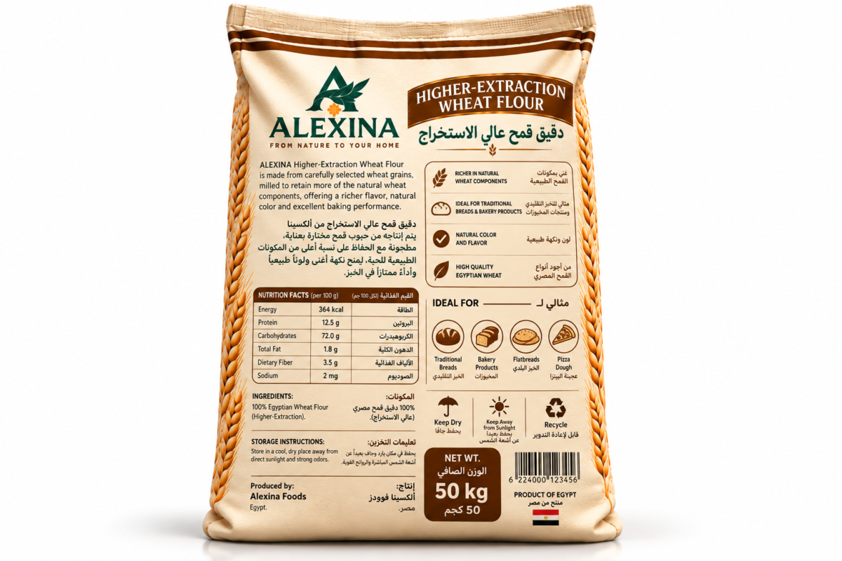 Alexina Foods - Higher Extraction Wheat Flour