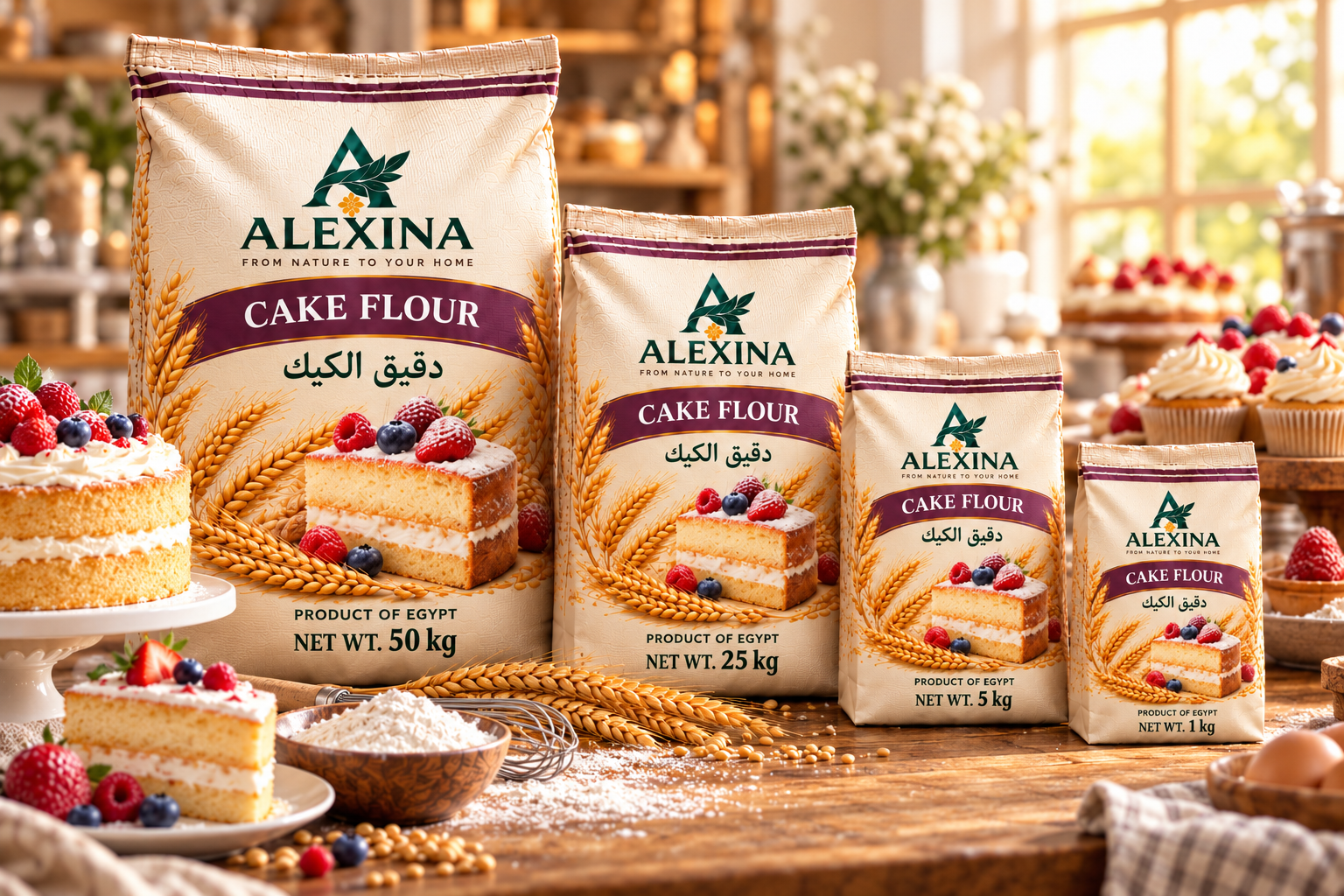 Alexina Foods - Cake Flour Bakery Exporter