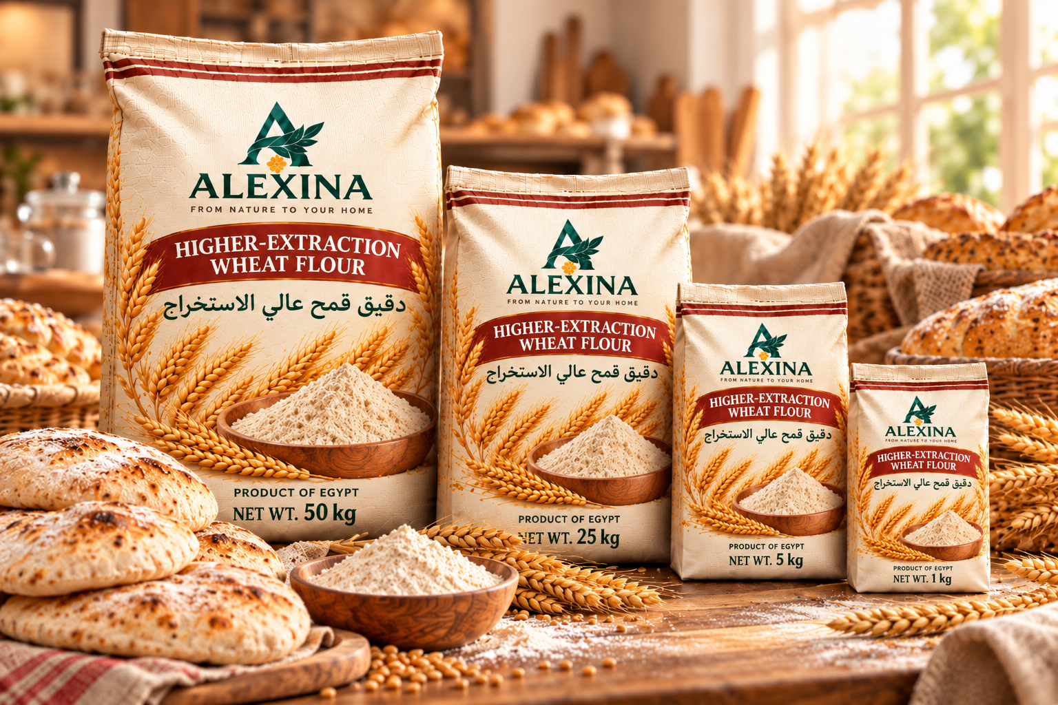 Alexina Foods- High Exctraction Wheat Flour Supplier