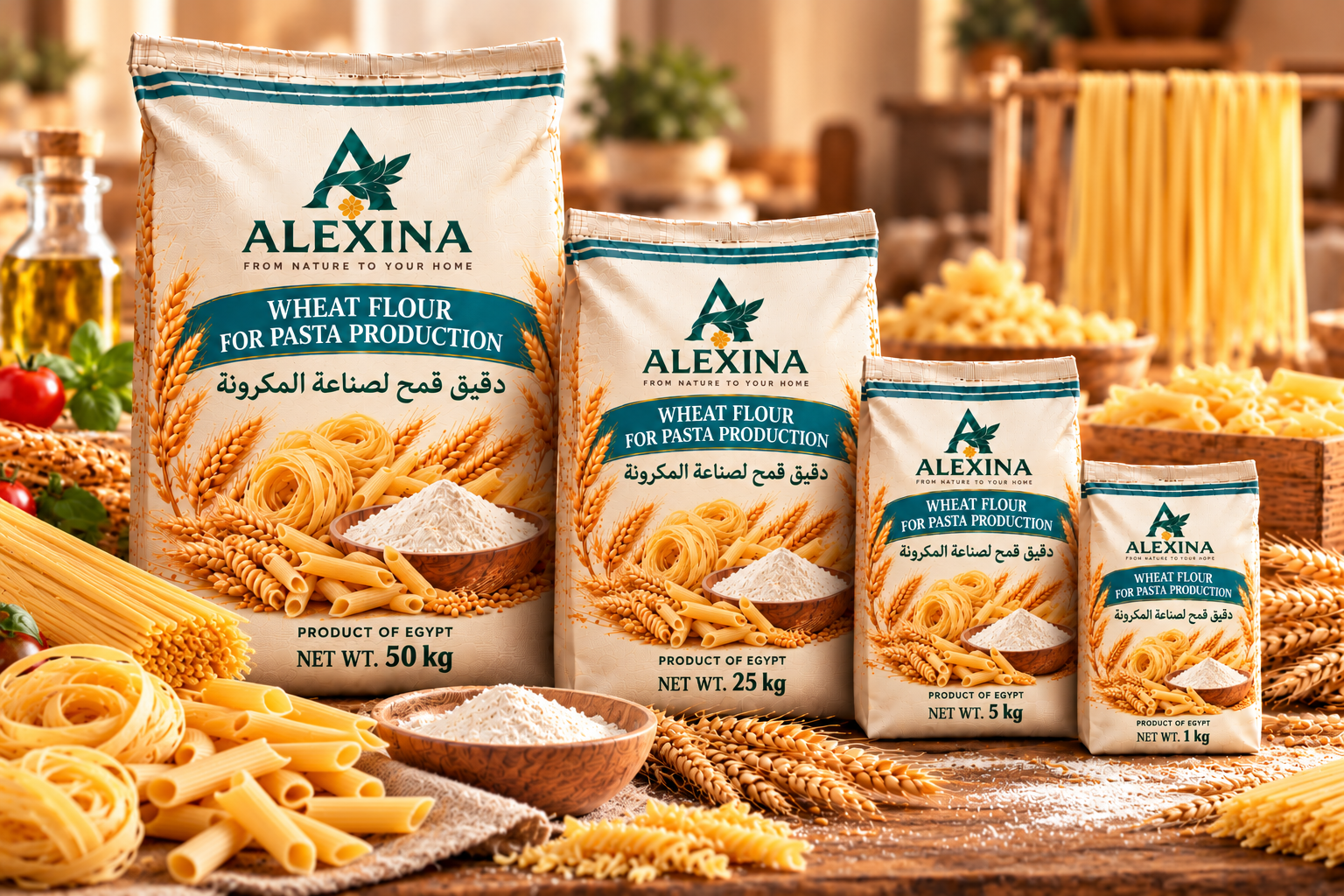 Alexina Foods - Wheat Flour for pasta production